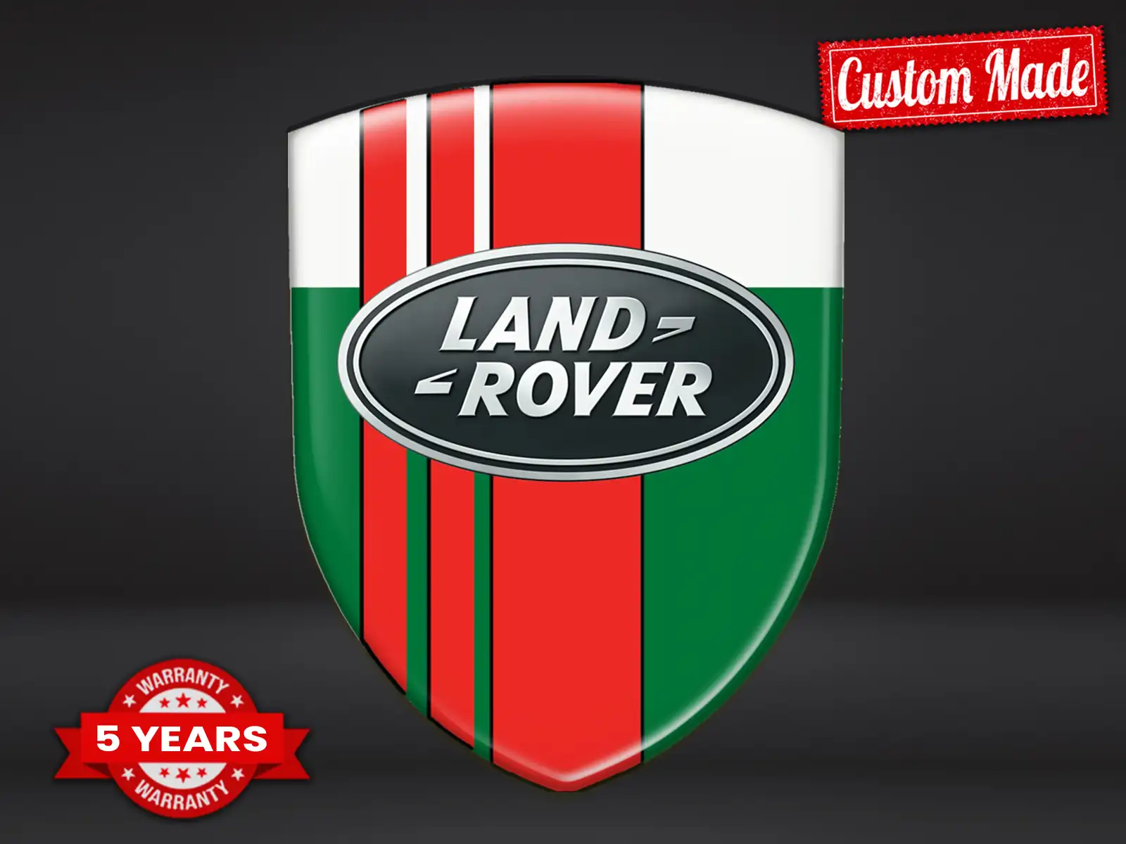 Land Rover Personalisierte Business Sticker Limitiert Drift